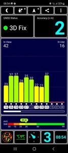 GPS Test buiten