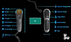 UDU CONSOLE draadloze gamecontroller (Bron: UDU)