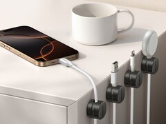 De Ugreen Cable Organizers (afbeelding) hebben een magnetisch deksel. (Afbeelding bron: Ugreen)