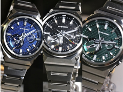 Van links naar rechts (afgebeeld): de Casio G-Shock GST-B1000D-2A, GST-B1000D-1A, en GST-B1000D-3A horloges. (Afbeeldingsbron: @geesgshock op Instagram - bewerkt)