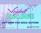 Het titelscherm voor Vigilante Paradise op Sega Saturn (bron: Playnautic via Itch.io)