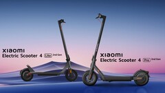 De nieuwste e-scooters van Xiaomi. (Bron: Xiaomi)