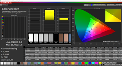 CalMAN ColorChecker gekalibreerd