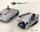 DJI Mini 4 Pro retailverpakking. (Afbeeldingsbron: @Quadro_News - bewerkt)