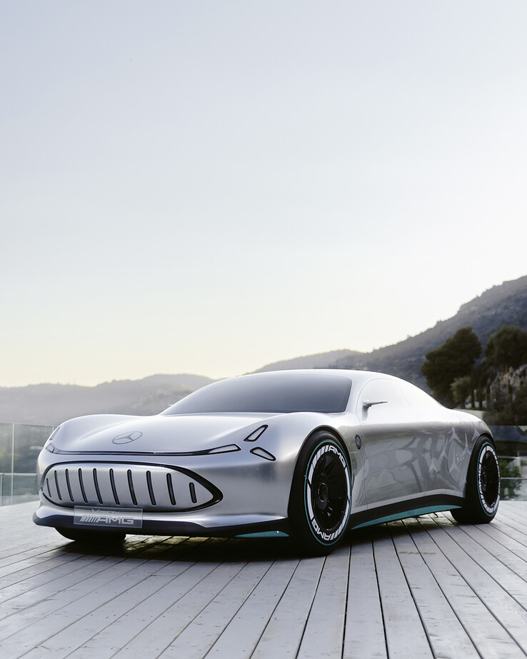 De Mercedes Vision AMG conceptauto. (Beeldbron: Mercedes-AMG)