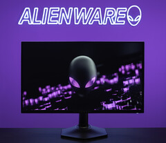 De Alienware AW2725DF maakt net als zijn grotere broer gebruik van QD-OLED technologie. (Afbeeldingsbron: Dell)
