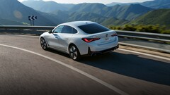 De komende BMW i4 eDrive35 volgt de eDrive40 op als de meest betaalbare modelvariant van de slanke Duitse EV (Afbeelding: BMW)