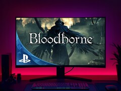 Bloodborne PC-versie gezien op gamingmonitor (bron: Sony PlayStation met bewerkingen)