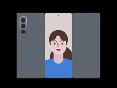 Een recent ontwerp van de Z Tri-Fold gelekt. (Afbeeldingsbron: TechHighest via X)