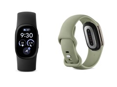 De Fitbit Edge in Obsidian en Olive.