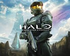 Officiële afbeelding voor Halo: Campaign Evolved, waarop de Master Chief te zien is.