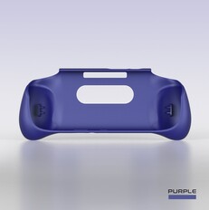 Retroid Pocket 5 officiële grip case in paars (Afbeelding bron: Retroid)