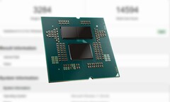 De Ryzen 5 9600X zou ongeveer evenveel kunnen kosten als de Ryzen 5 7600X. (Afbeeldingsbron: AMD, Geekbench, bewerkt)