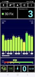 GPS-test: buiten