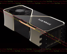 Nieuwe Nvidia Titan Ada renders zijn online verschenen (afbeelding via Moore's Law is Dead)