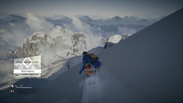 Afbeelding: Een screenshot van de gameplay van Steep.
