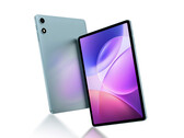 De P35 heeft een 10,1-inch IPS-scherm. Afgebeeld: een promotionele render die de voor- en achterkant van de tablet toont.