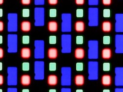 Subpixel raster