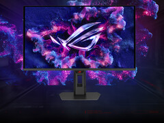 De ROG Strix OLED XG27AQDNG is een andere monitor van Asus met de Neo Nabijheidssensor. (Afbeeldingsbron: Asus)