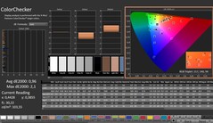 CalMAN: ColorChecker (gekalibreerd)