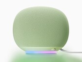 Google Home-luidspreker in de kleur Jade.