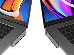 De nieuwe MegaHub-dockingoplossing kan worden gebruikt om de opslagruimte van Apple&#039;s MacBook Pro uit te breiden (Afbeelding bron: Fonecyc)