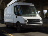 De Delivery 500 elektrische bestelwagen voor in de stad van Rivian (Afbeelding bron: Rivian)