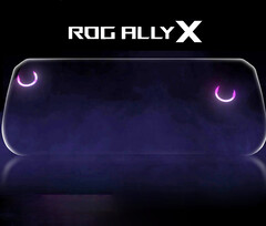 De ROG Ally zal verkrijgbaar zijn in een zwarte afwerking met de release van de ROG Ally X. (Afbeeldingsbron: ASUS - bewerkt)