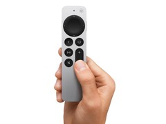 De Apple TV Siri Remote heeft een aluminium behuizing.