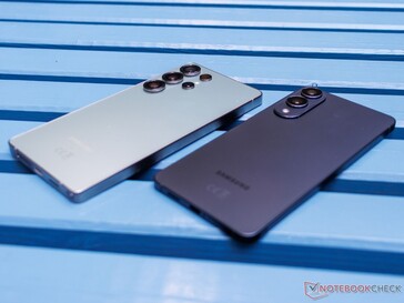 Galaxy S25 Edge vs Galaxy S25 Ultra (bron: Notebookcheck)