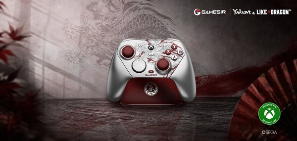 Deze Yakuza- | -Like-a-Dragon-editie van de G7 Pro-controller van GameSir is wellicht de mooiste versie tot nu toe.