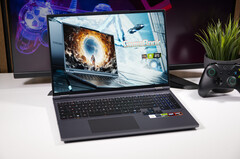 Chuwi Gamebook met AMD Ryzen 9 9955HX en Nvidia GeForce RTX 5070 Ti laptop GPU (Afbeelding bron: Notebookcheck)