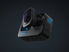 De onlangs uitgebrachte GoPro Hero 12 Black en (optionele) Max Lens Mod 2.0 (Afbeelding Bron: GoPro)