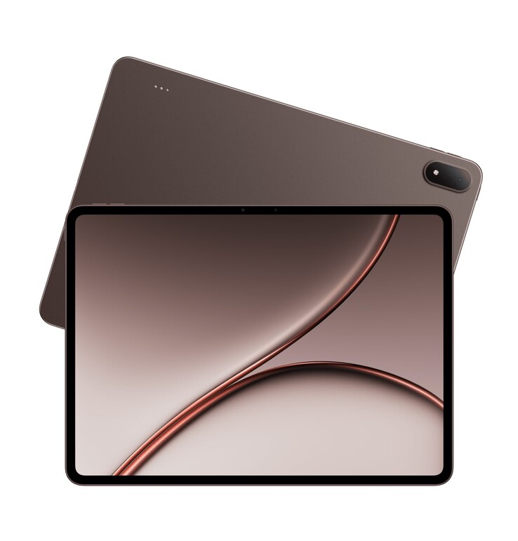 OnePlus Pad 3 Pro in donkerbruin.