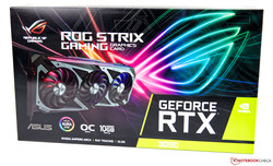 De Asus GeForce RTX 3080 ROG Strix Gaming OC - geleverd door Asus Duitsland