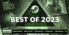 Steam&#039;s &quot;Best of 2023&quot; bevat een reeks games die zowel geverifieerd als geweldig zijn op het Steam-deck (Bron: Steam)