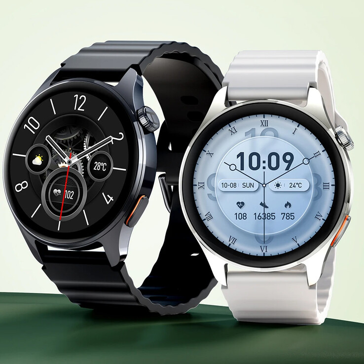 Twee kleuropties van de Watch 4S (Afbeelding bron: Haylou)