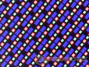 Heldere RGB-subpixel array zonder korreligheid