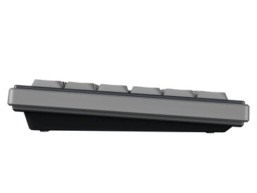 Zijprofiel van de Cherry Xtrfy K63W Pro met laag profiel.