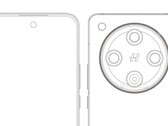 Een render van de "Find X8 Ultra". (Afbeeldingsbron: Digital Chat Station)