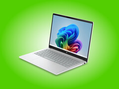De OmniBook 3 14-inch in een van de drie kleuren waarin het apparaat op de markt is gebracht.