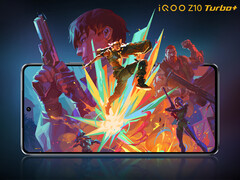 iQOO beweert dat de Z10 Turbo Plus een score van 3.262.390 haalt op AnTuTu. Afgebeeld: een promofoto van de gamingtelefoon. (Afbeeldingsbron: iQOO - bewerkt)