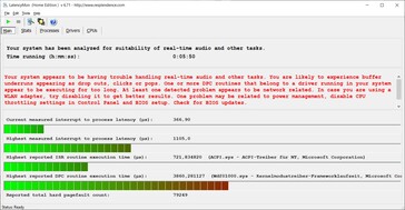 HP ZBook Firefly 15 G8 - LatencyMon (statistieken)