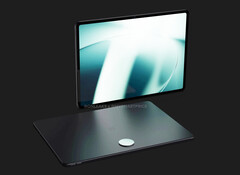 De OnePlus Pad zou volgens de geruchten iets kleiner zijn dan de iPad Pro 11. (Beeldbron: @OnLeaks & MySmartPrice)