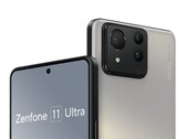 Een render van de Zenfone 11 Ultra. (Bron: evleaks)