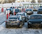 Teslas verliezen een kwart van hun bereik bij koud weer (Afbeelding: Geir Olsen/Motor)