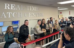 Sheriff's Department lanceert 24/7 cameratoezicht in Los Angeles met de feestelijke opening van het Real Time Watch Center. (Afbeeldingsbron: ASM Jacqui Irwin op X)