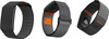 De grijs/zwarte versie van de Amazfit Helio Strap. (Afbeeldingsbron: PR Times)