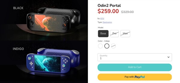 De Odin 2 Portal Base kost momenteel 259 dollar.
