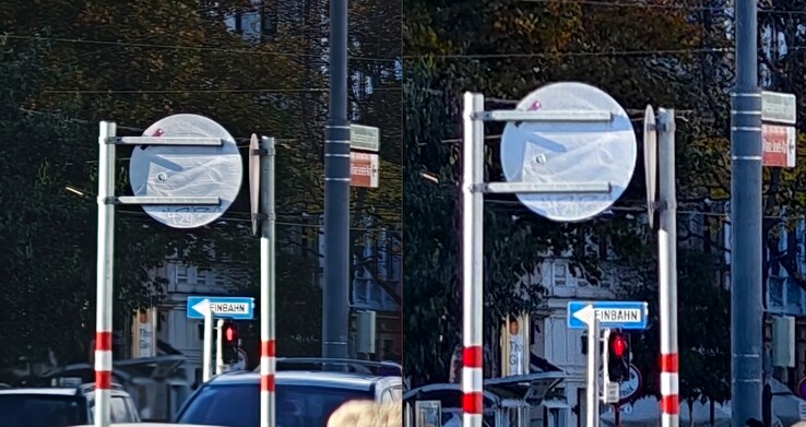 Oppo links, Vivo rechts.